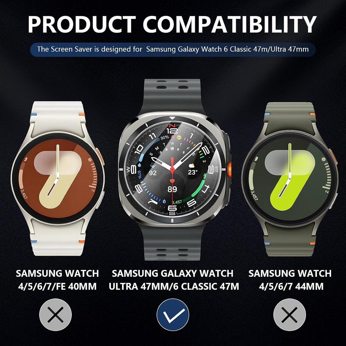 Suoman Watch 6 Classic / 7 Ultra Glass detail