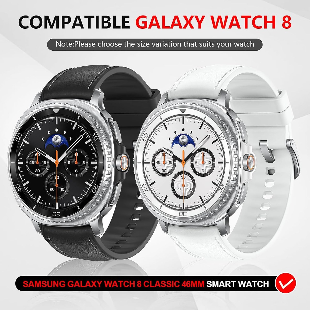 Suoman Watch 8 Classic Case, 2+2 detail