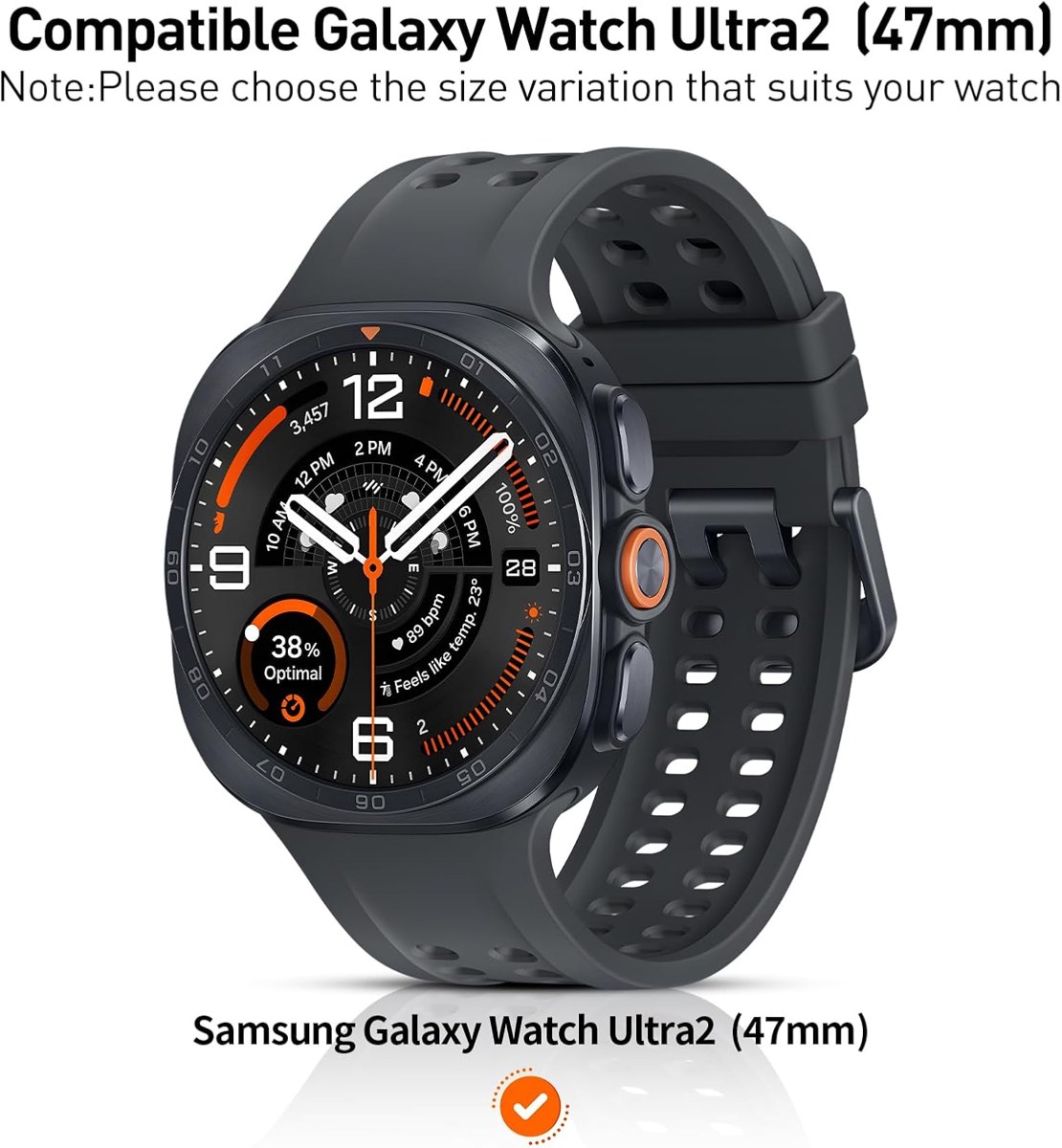 Suoman Watch 9 Ultra 2 TPU Edge Case detail