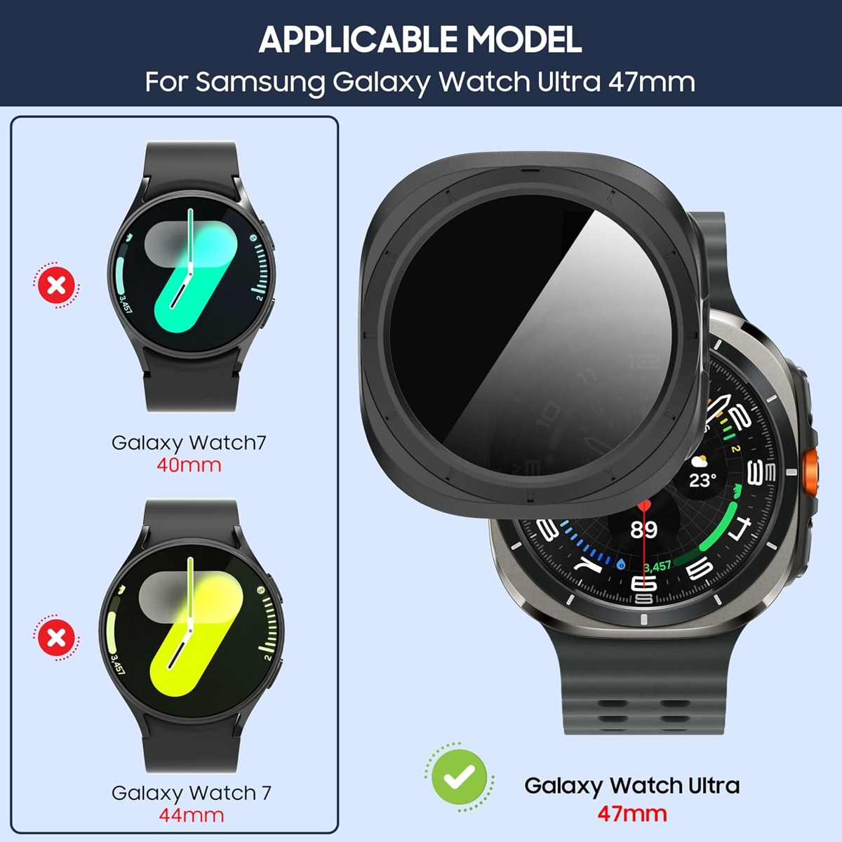 Suoman Watch Ultra Privacy Case, 2 Colors detail
