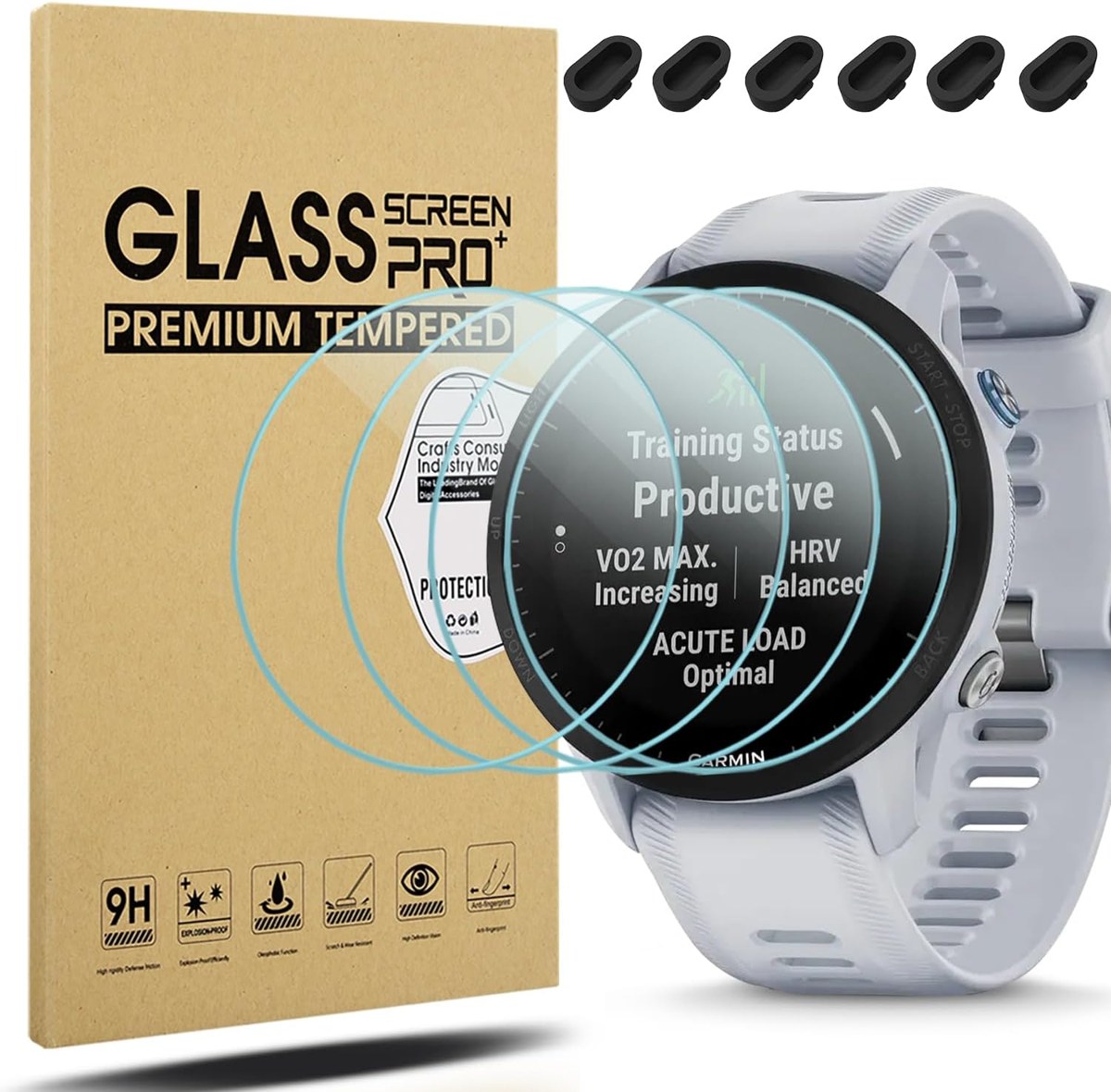 Suoman Forerunner 955 Glass + Plugs, 4+6