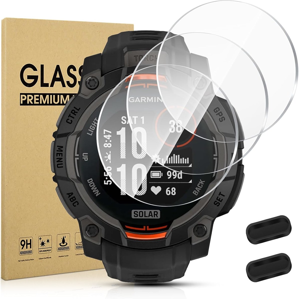 Suoman Instinct 3 45mm Glass + Plugs
