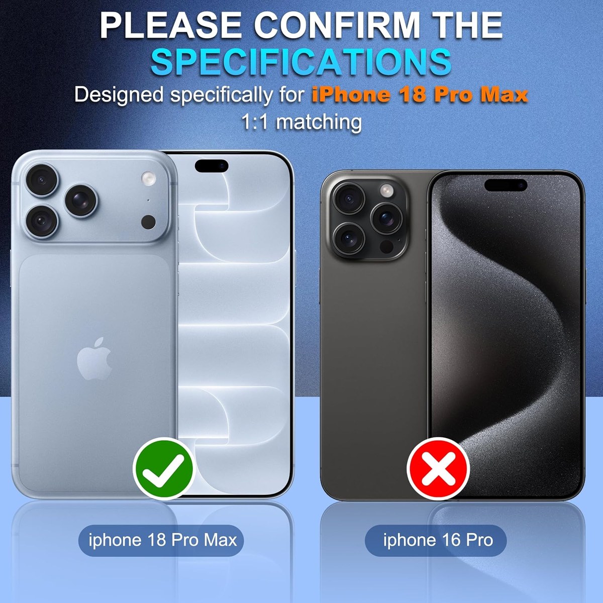 Suoman iPhone 18 Pro Max All-in-One Lens Cover detail